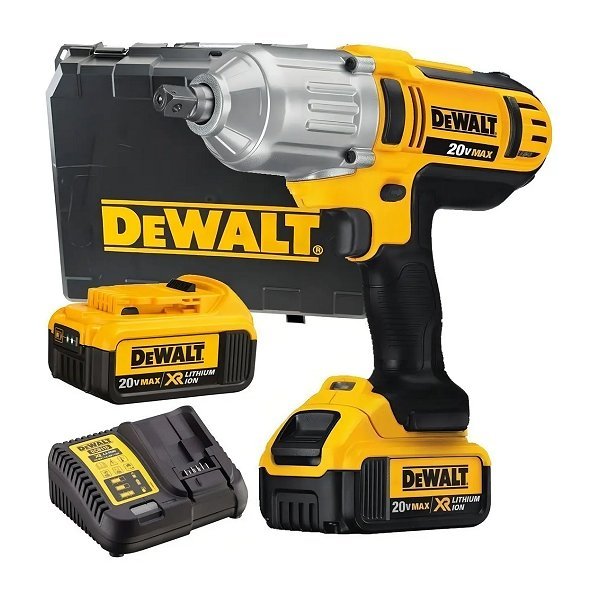 llave de impacto inalambrica +bat+carg + maletin dewalt dcf889m2ar